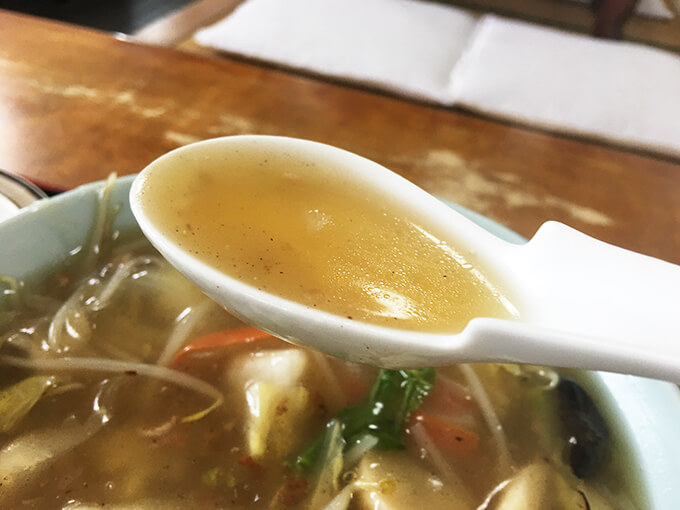 永芳　北京メン　スープ