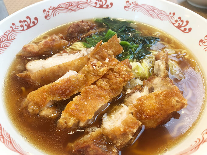 バーミヤン　鶏パイコー麺ランチ