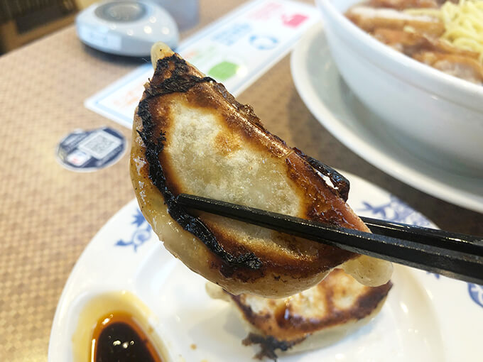バーミヤン　鶏パイコー麺ランチ　餃子