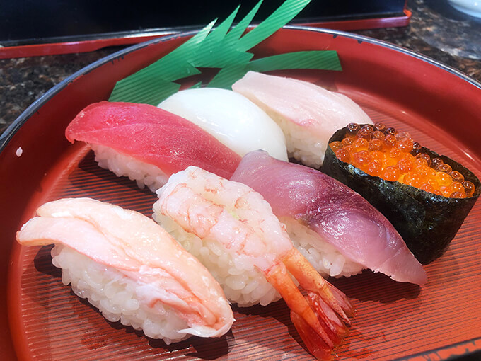 回転寿司 日本海　Bランチ