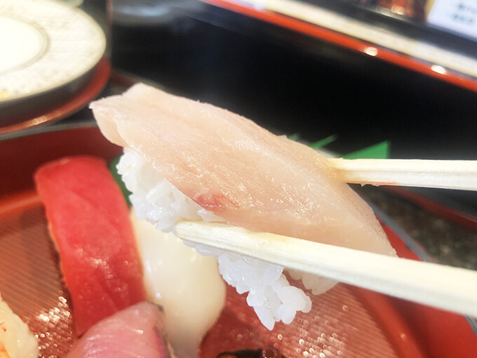 回転寿司 日本海　Bランチ　カジキ