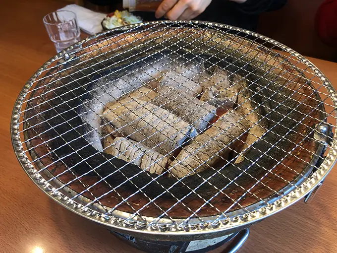 焼肉たなか　七輪