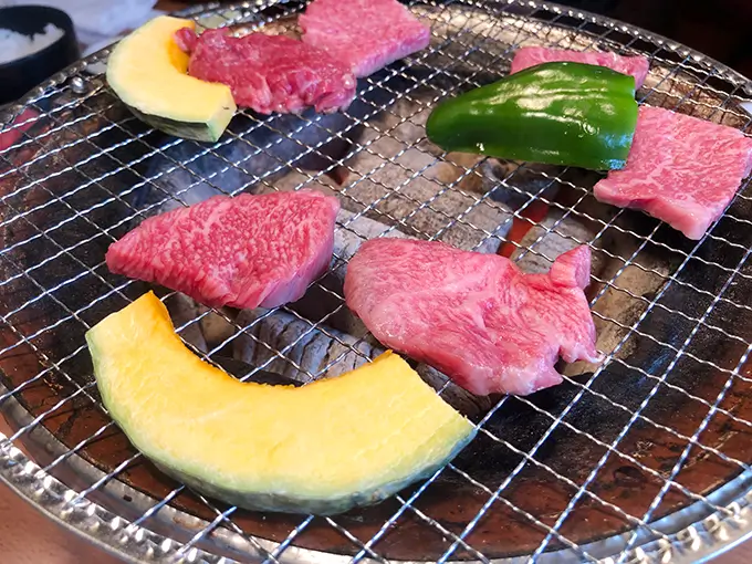 焼肉たなか　氷見牛焼肉定食