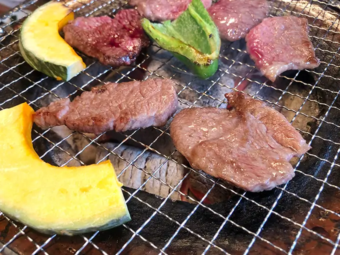 焼肉たなか　氷見牛焼肉定食