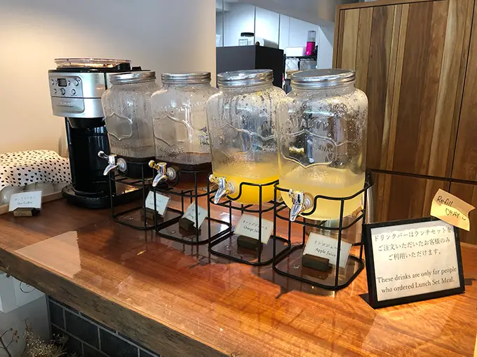 LOCOMOTION COFFEE AND BED　ランチセットドリンク