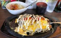 フライパン＆カレー てきさす　ヤサ玉スパ大盛り