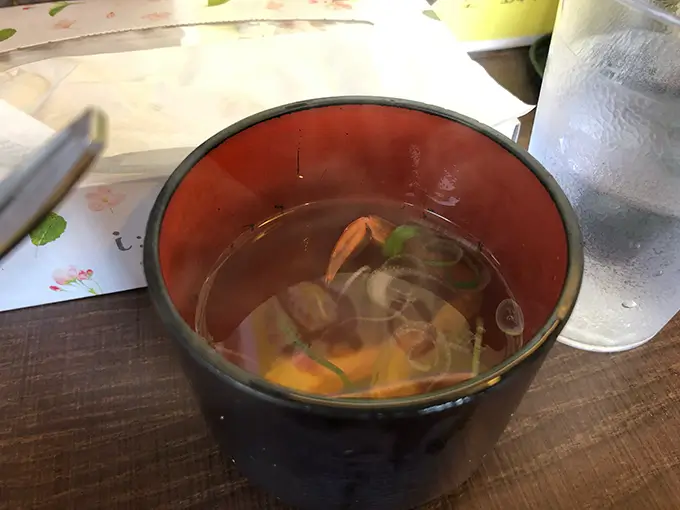 画像 フライパン&カレー てきさす ヤサ玉スパ大盛り スープ