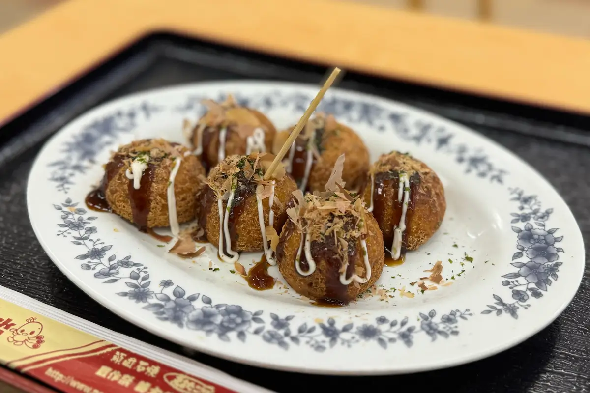 ピーコック砺波店　たこ焼き6個