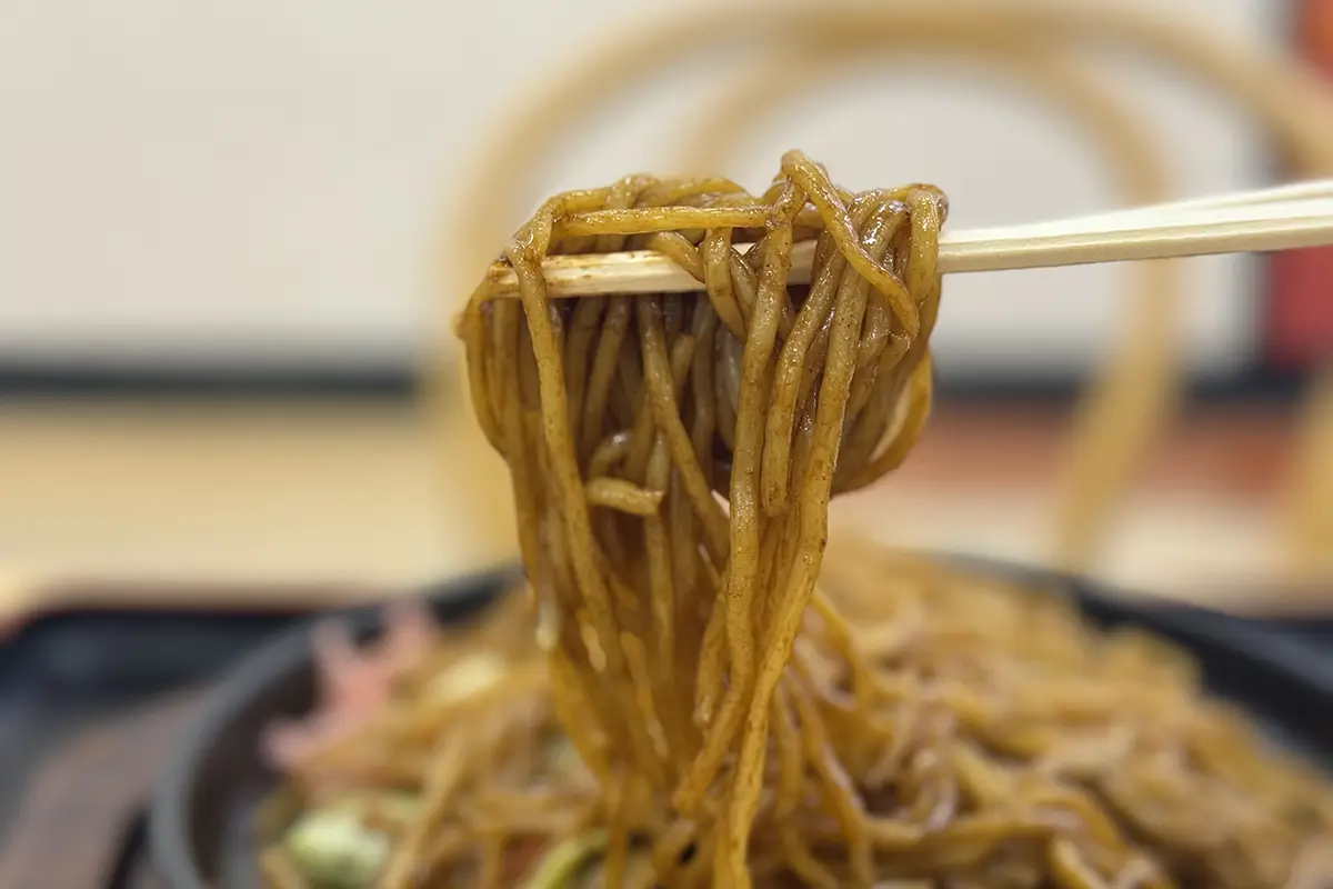 ピーコック砺波店　焼きそば