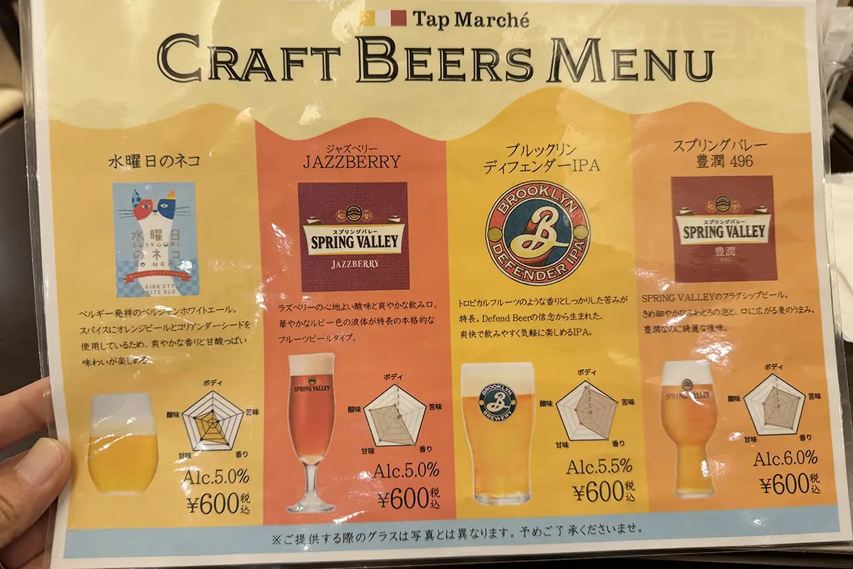 画像 鬼怒川温泉 あさや 夕食アルコールメニュー