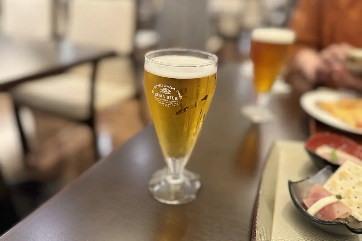 画像 鬼怒川温泉 あさや 夕食ビール