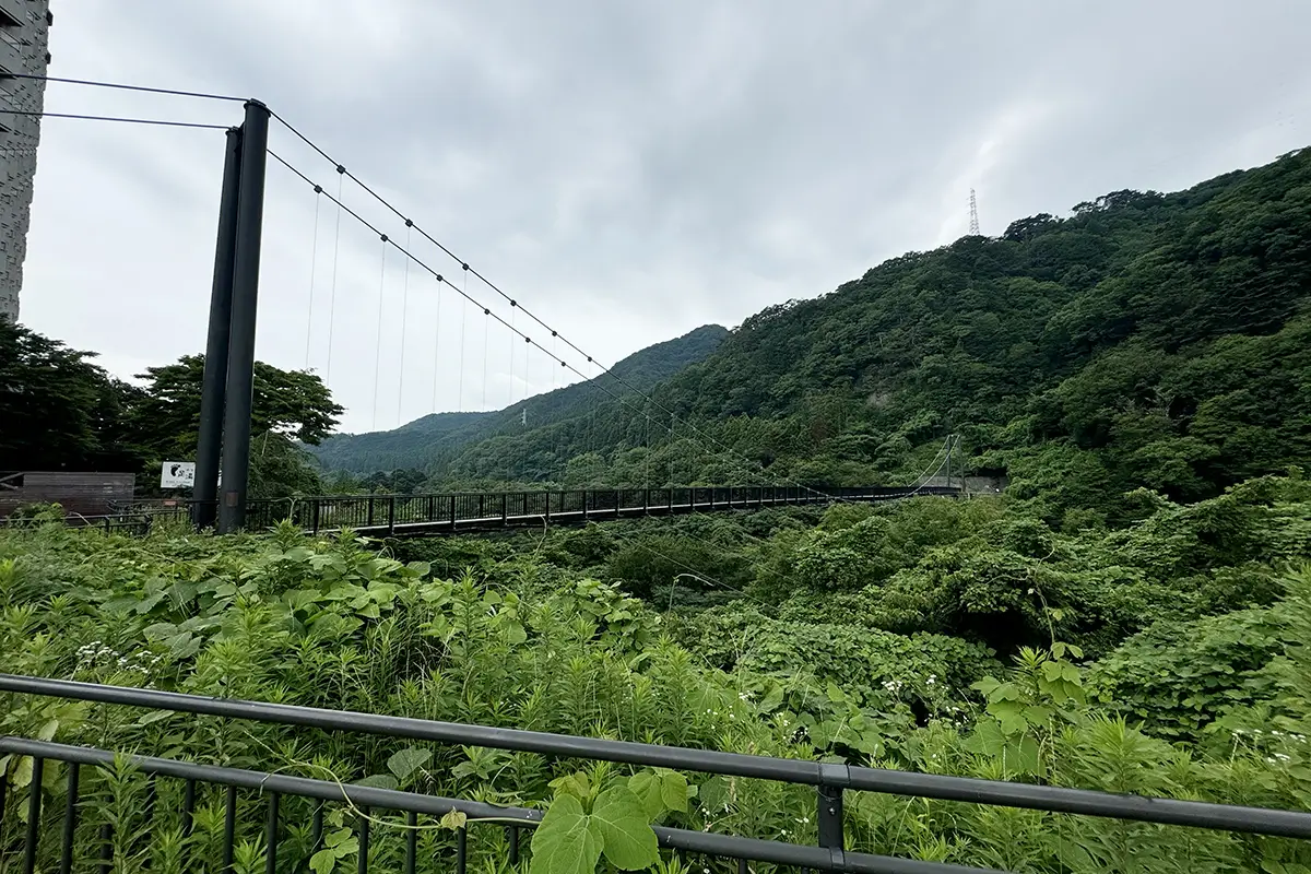画像 鬼怒楯岩大吊橋