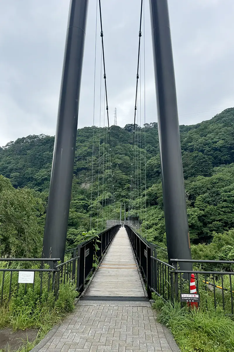 画像 鬼怒楯岩大吊橋