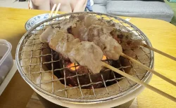 LOGOS×萬古焼 卓上水コンロ　焼き鳥
