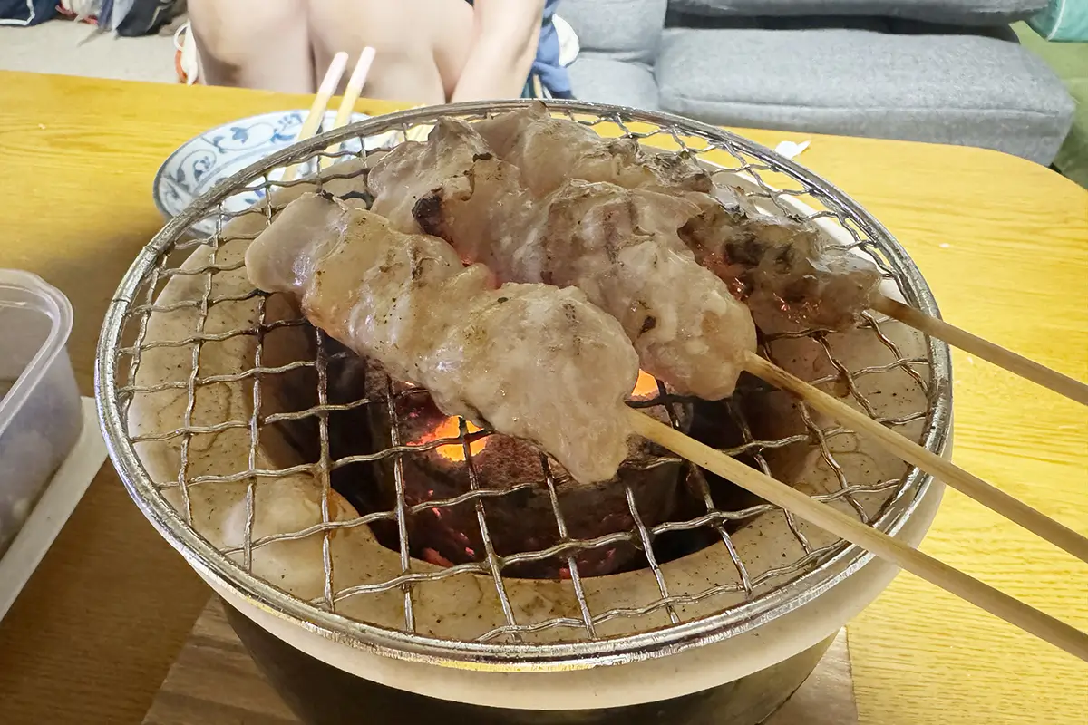 画像 LOGOS×萬古焼 卓上水コンロ 焼き鳥