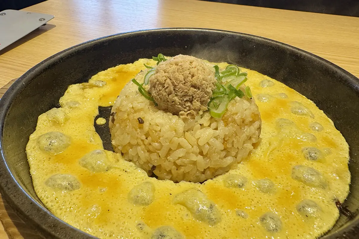 鉄板玉子チャーハン（小）