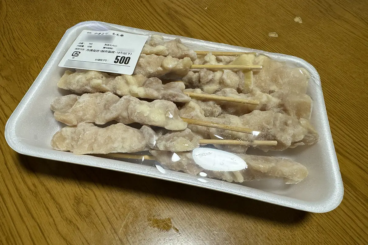 画像 冷凍焼き鳥