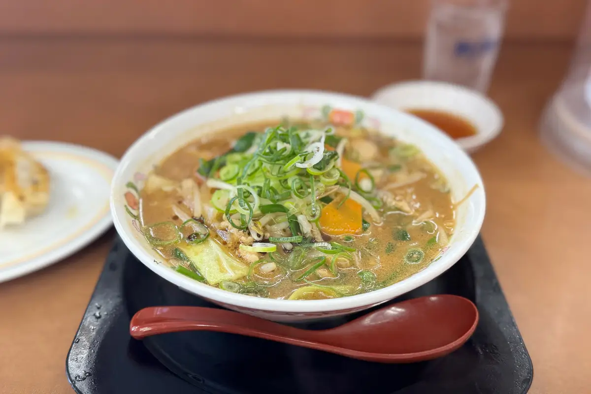 餃子の王将　期間限定メニュー 焦がしニンニク味噌ラーメン