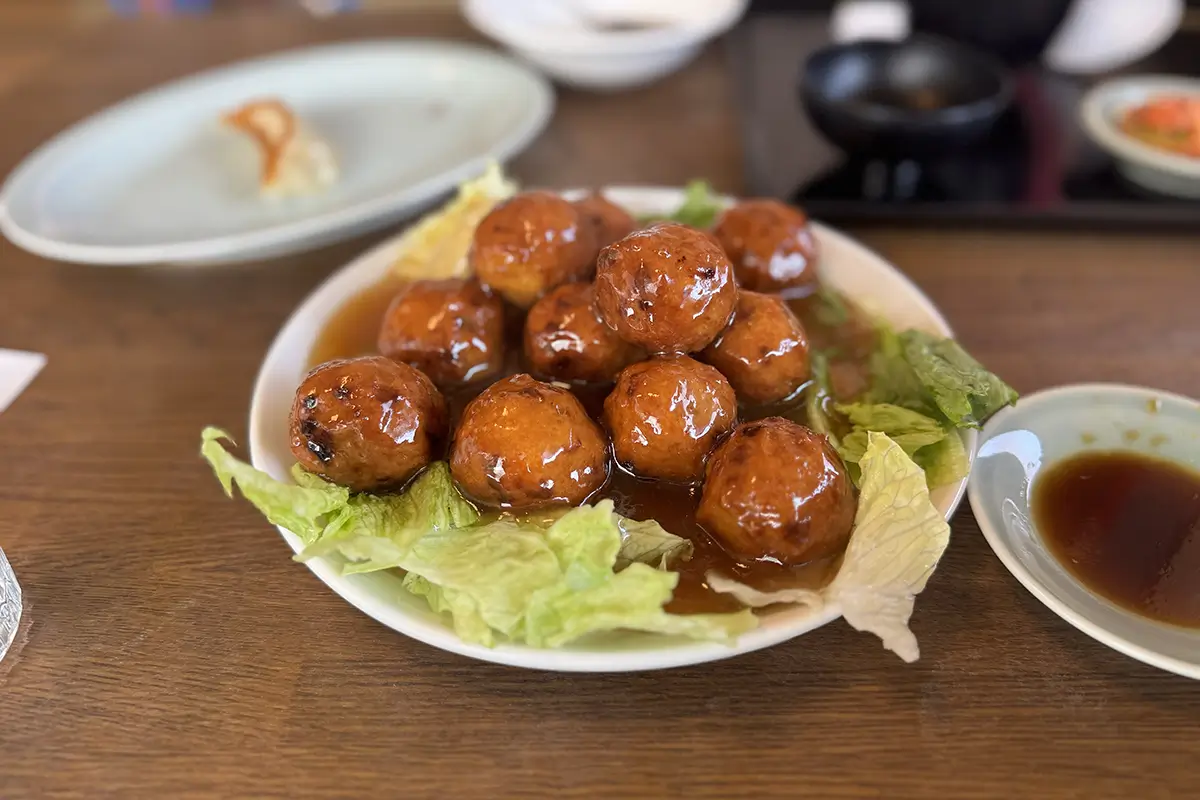 千成飯店　肉団子