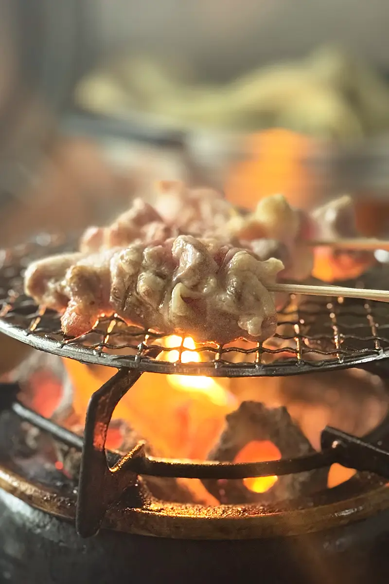 画像 LOGOS×萬古焼 卓上水コンロ 焼き鳥