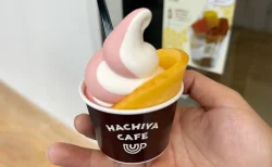 はちやカフェ　バウムソフト（ミックス）