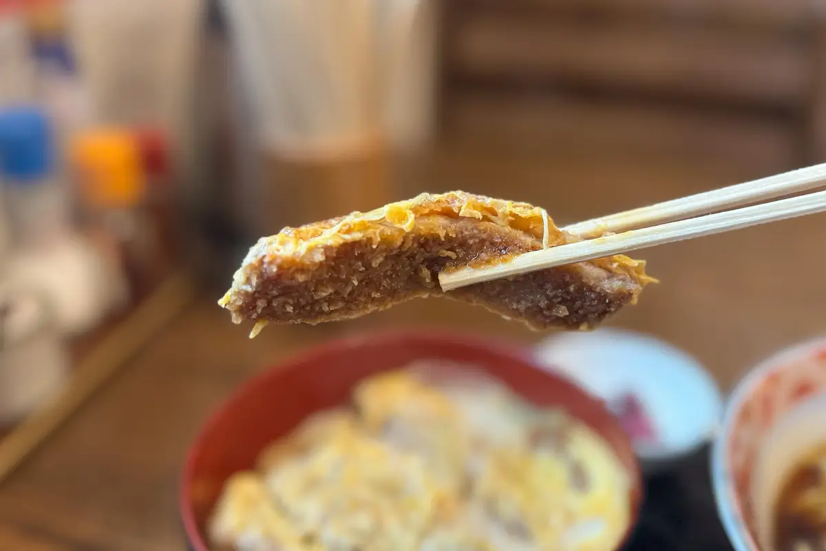 画像 お食事処あぽろ がっつりセット かつ丼