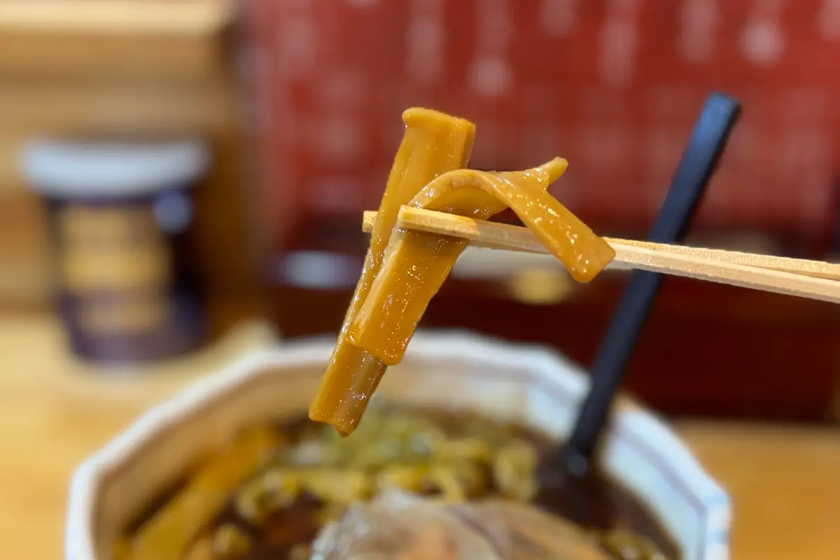 画像 誠や 七尾店 醤油らーめん メンマ