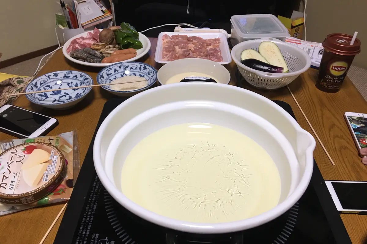画像 自宅で卓上天ぷらパーティー