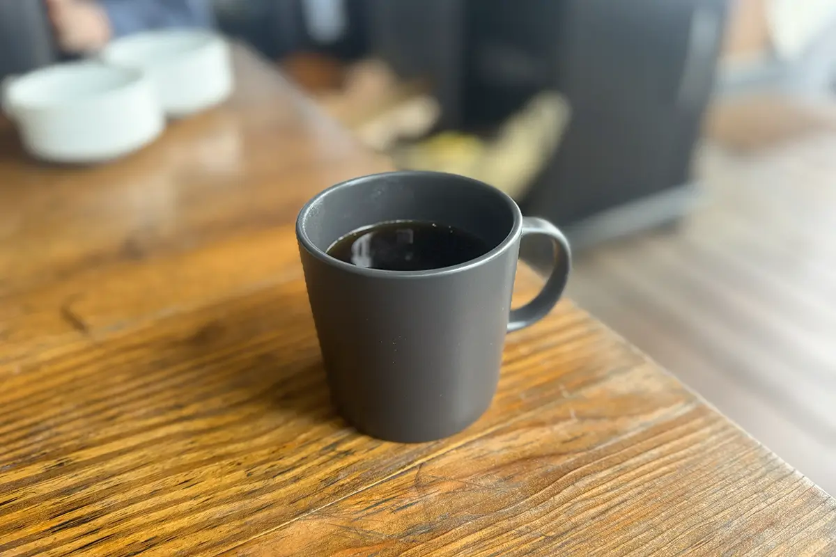 SHITARA VILLAGE　朝食　コーヒー