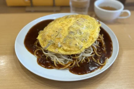 あんかけ家 植田店　あんかけスパゲッティ　ピカタ1.5人前
