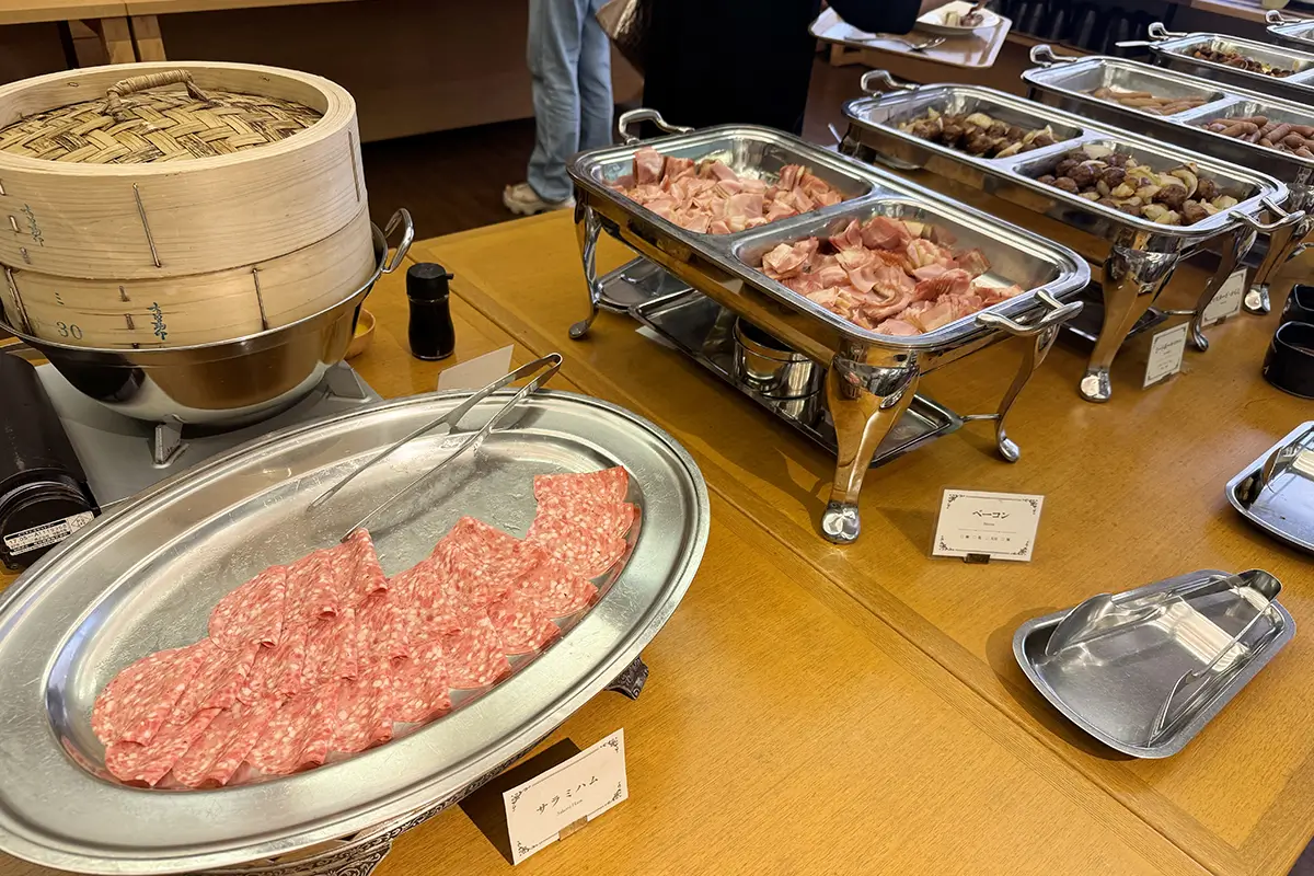 画像 長良川温泉 ホテルパーク 朝食バイキング
