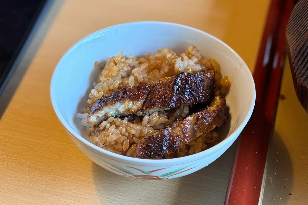 画像 嘉門 ひつまぶし そのままで食べる