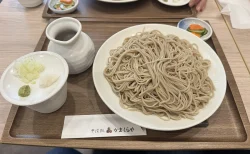 そば処かまくらや　もりそば（大盛り）