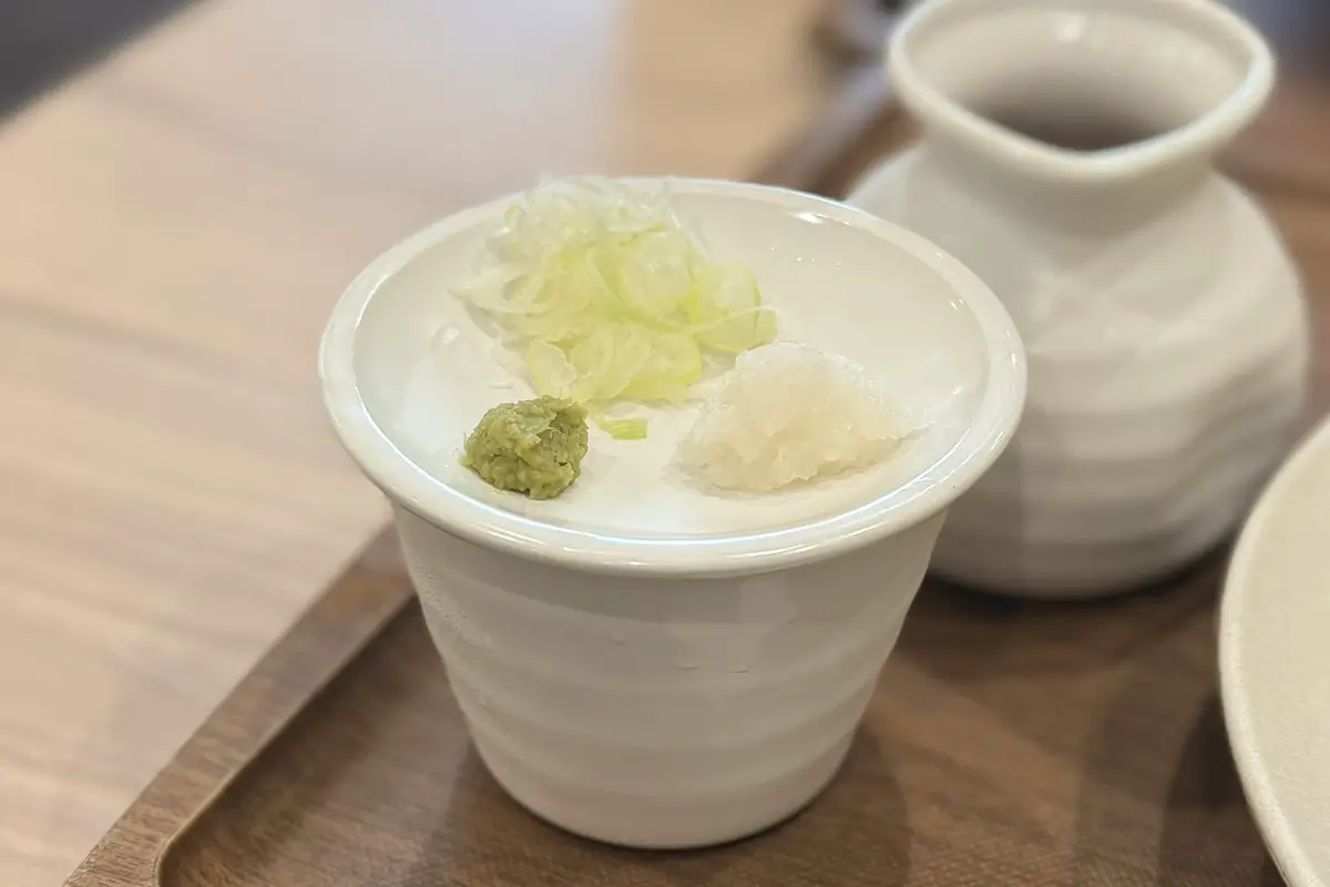 画像 そば処かまくらや もりそば(大盛り) 薬味
