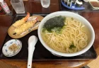 ひのや　海老天ぷらうどん大盛り