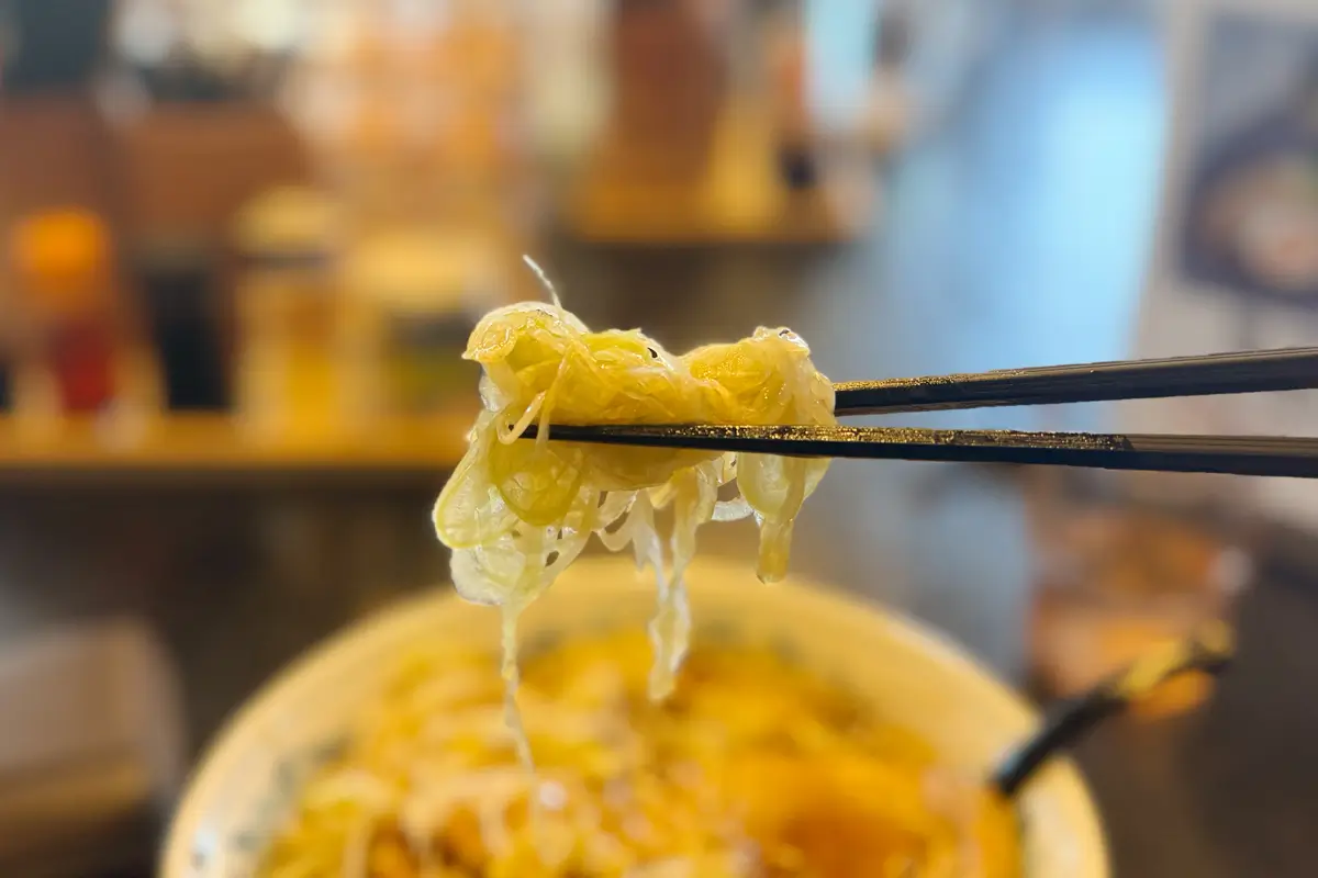 画像 めん家 ねぎラーメン大盛り ねぎ