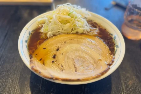 めん家　ねぎラーメン大盛り