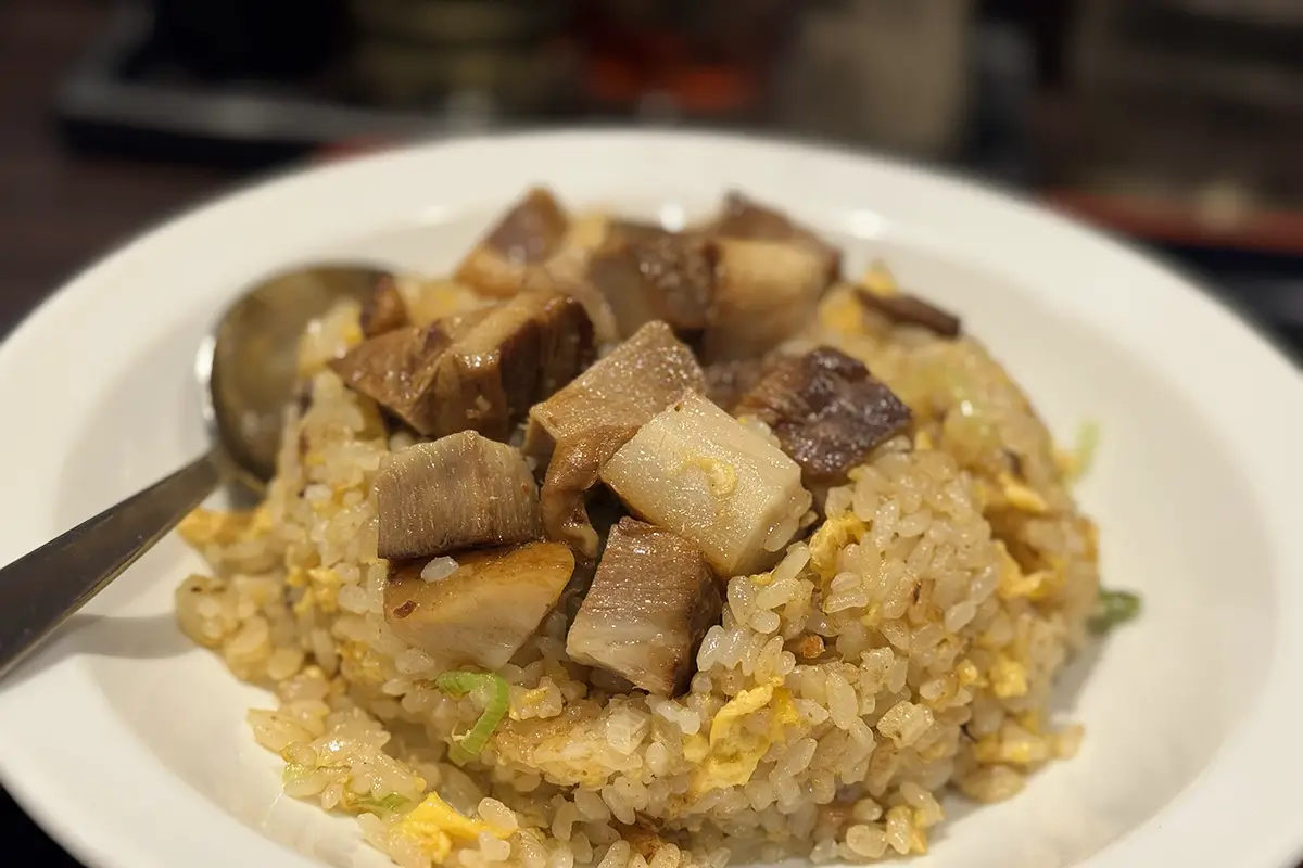 大連飯店 富山北店　チャーハンセット　叉焼チャーハン