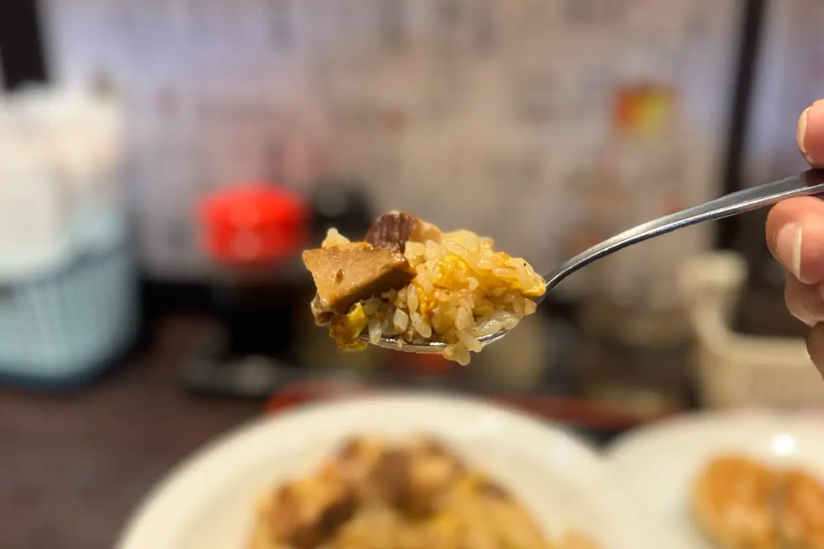 大連飯店 富山北店　チャーハンセット　叉焼チャーハン