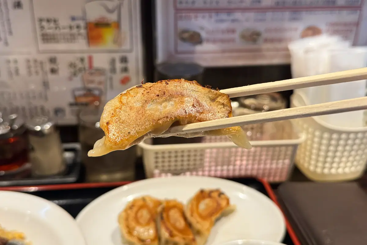 大連飯店 富山北店　チャーハンセット　餃子