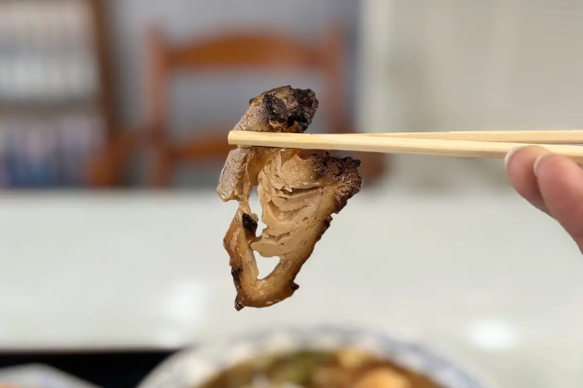 大湖　大学ラーメン　チャーシュー