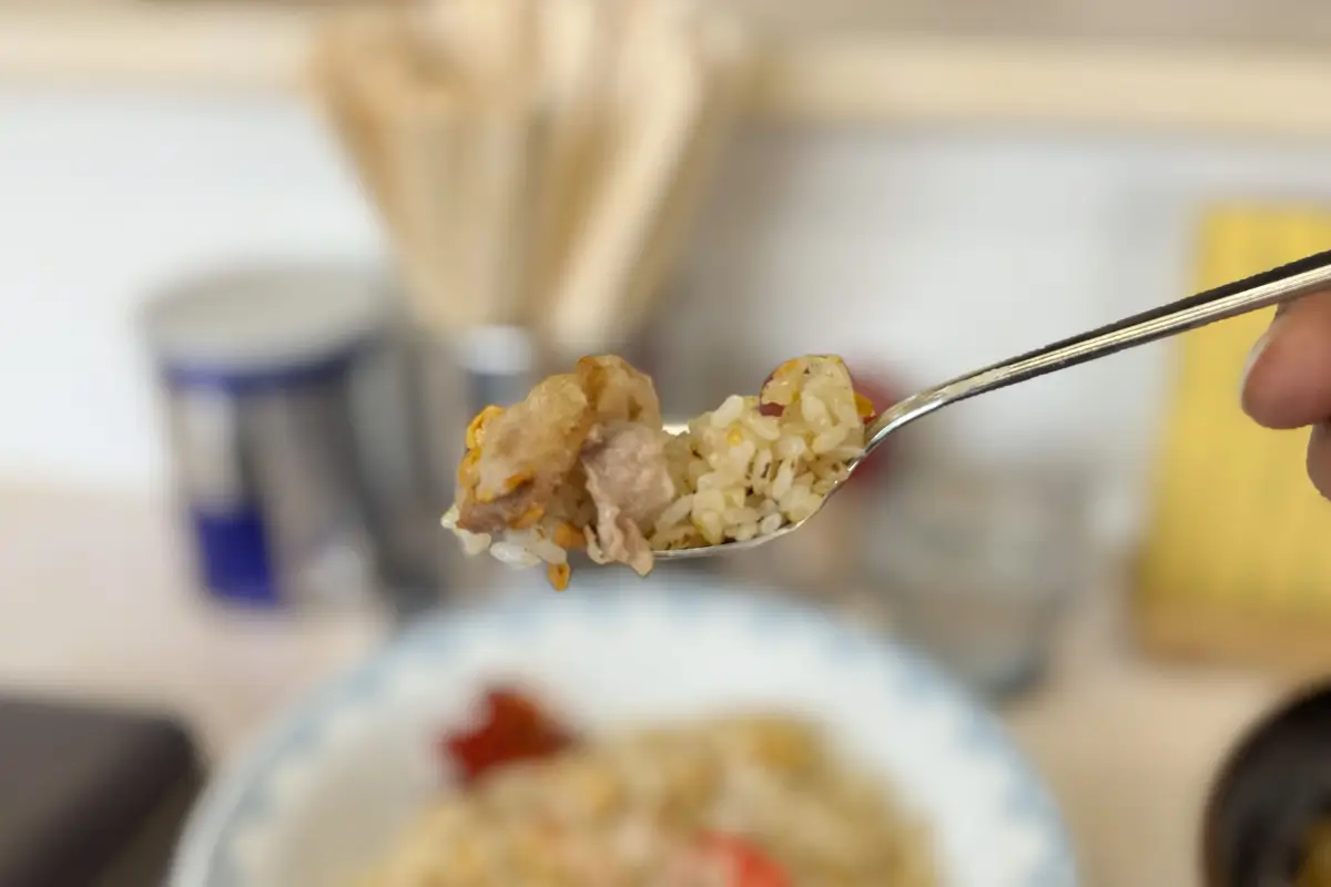なんばんラーメン　焼き飯