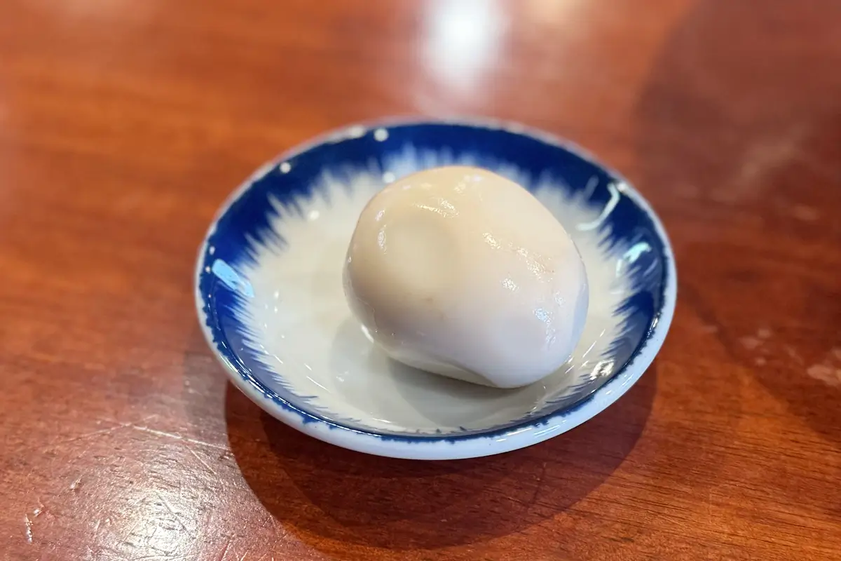 らーめん むてっぽう 富山本店　味付け玉子