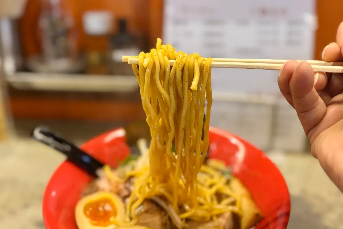画像 麺 吉平 かつおラーメン 麺