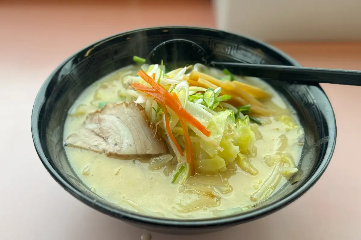 画像 蔵王桃花 野菜みそラーメン
