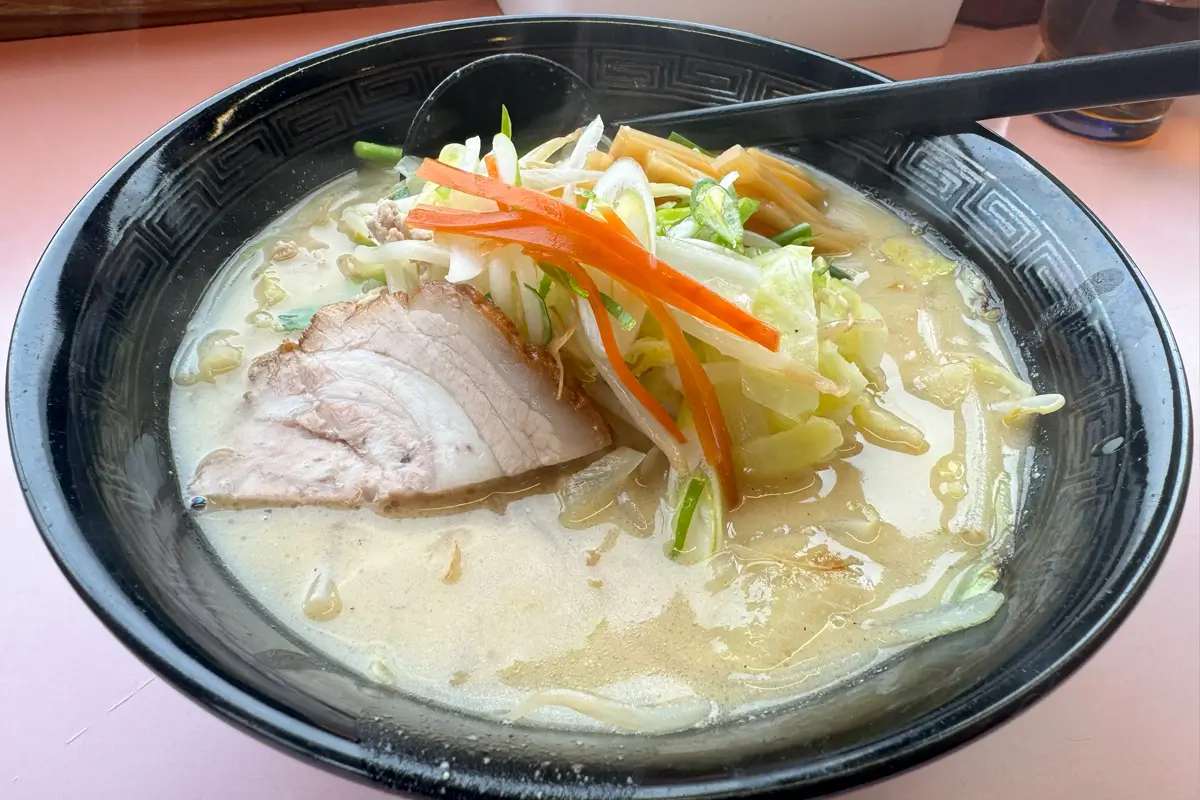 画像 蔵王桃花 野菜みそラーメン