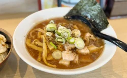 ひでお屋 中田店　ひでおブラックラーメン