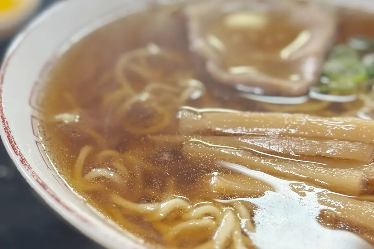 画像 海津屋本店 中華そば スープ