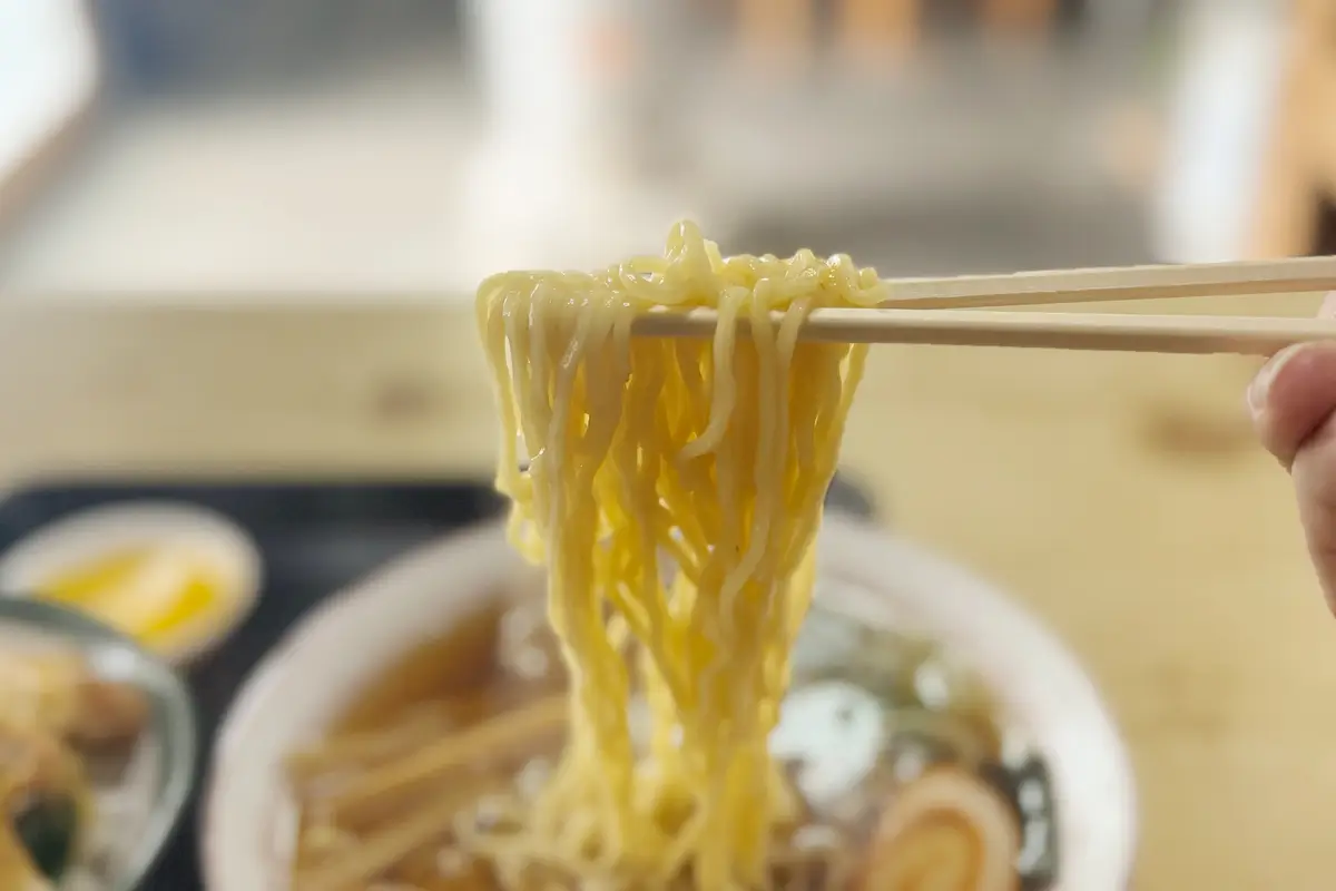 画像 海津屋本店 中華そば 麺