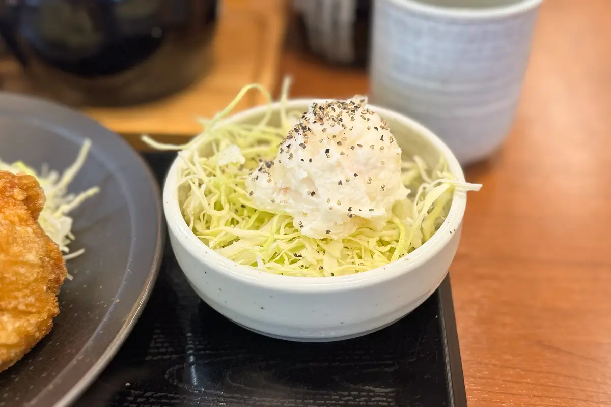 からやま 富山飯野店　ポテトサラダ